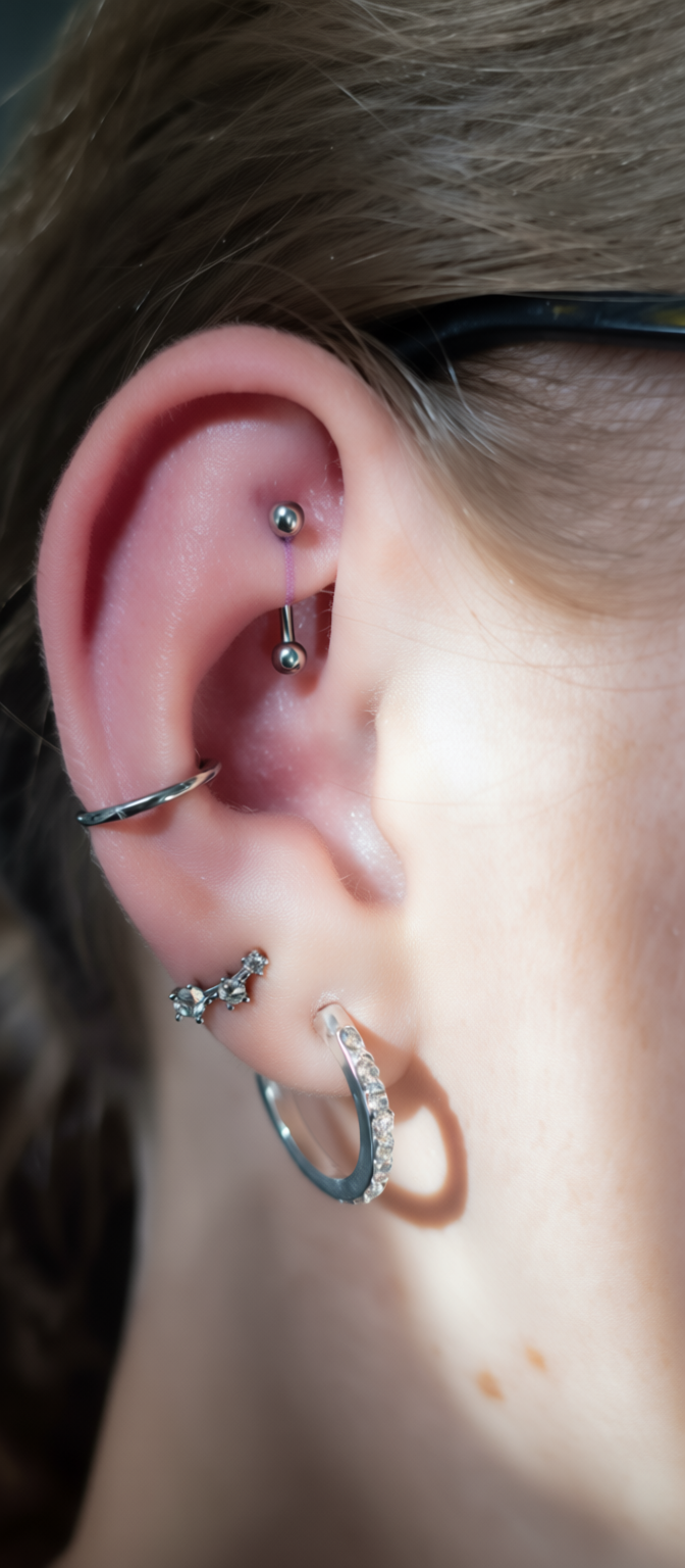 Rook, Conch, Lobe